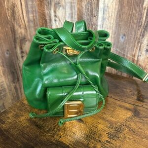 Brandon Blackwood Vibrant Green Backpack